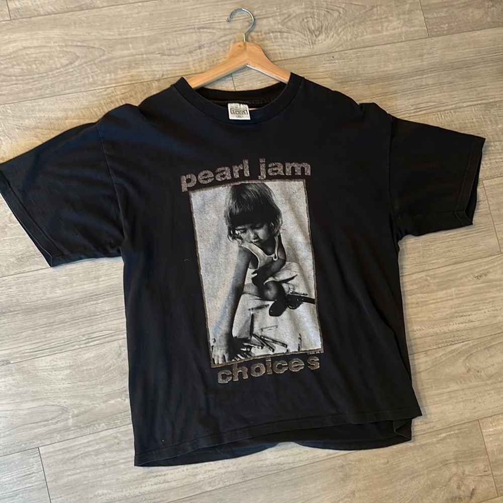 Pearl Jam vintage tee Choice 1992